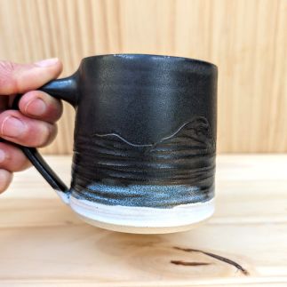 Mug montagne noire