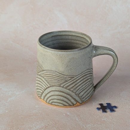 Mug montagne gravé