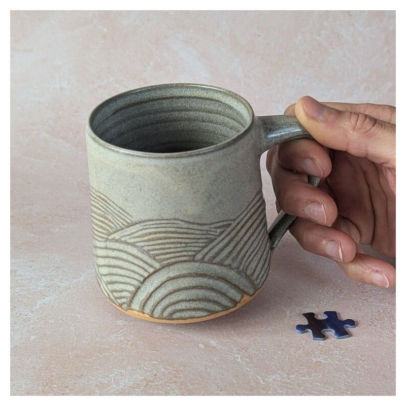 Mug montagne gravé