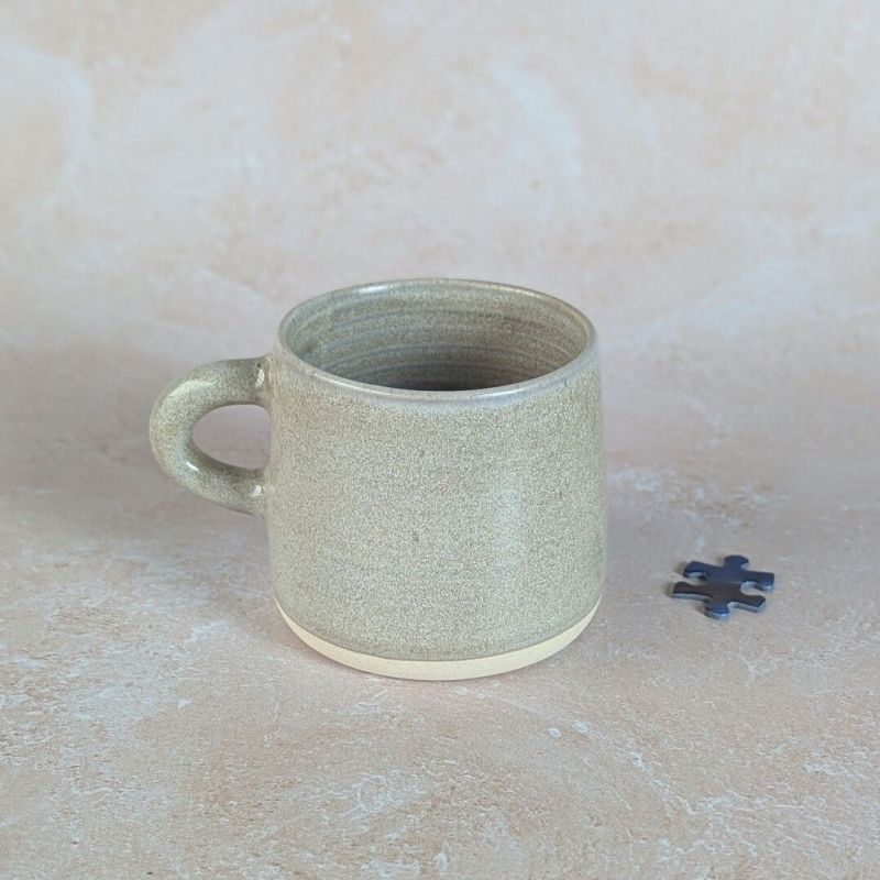 Tasse cosy vert-brun - La ligne céramique