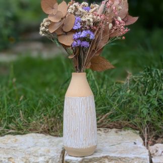 Vase bois brut
