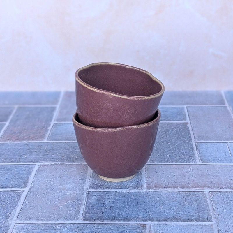 Tasse à expresso fleur - La ligne céramique Tasse à expresso fleur - La ligne céramique
