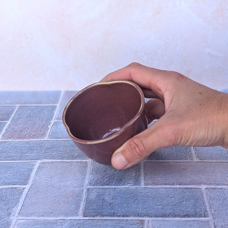 Tasse à expresso fleur - La ligne céramique Tasse à expresso fleur - La ligne céramique
