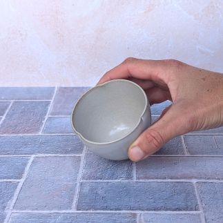 Tasse à expresso fleur