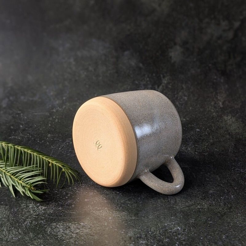 Tasse cosy vert-brun - La ligne céramique