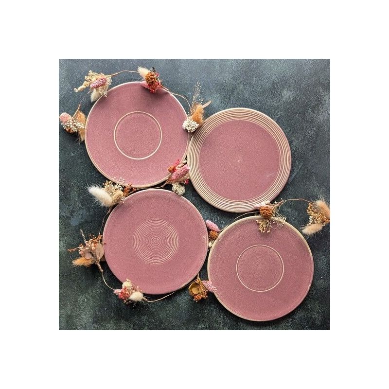 Lot de 4 assiettes à dessert Lot de 4 assiettes à dessert