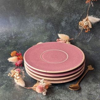 Lot de 4 assiettes à dessert Lot de 4 assiettes à dessert