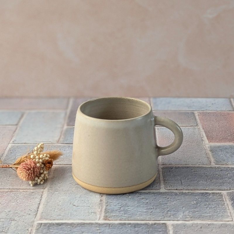 Tasse cosy blanc satin - La ligne céramique