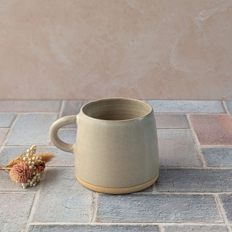 Tasse cosy blanc satin - La ligne céramique