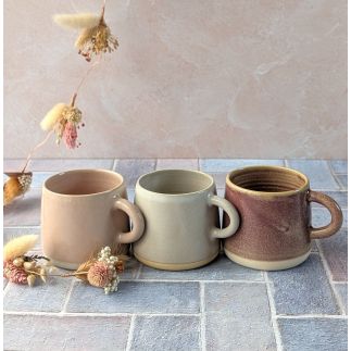 Tasse cosy blanc satin - La ligne céramique