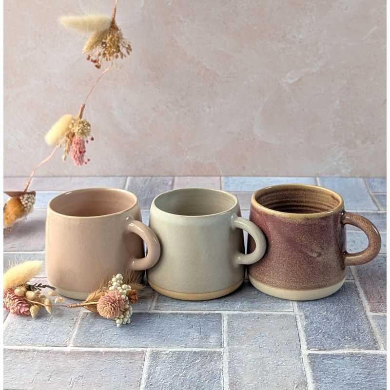 Tasse cosy blanc satin - La ligne céramique