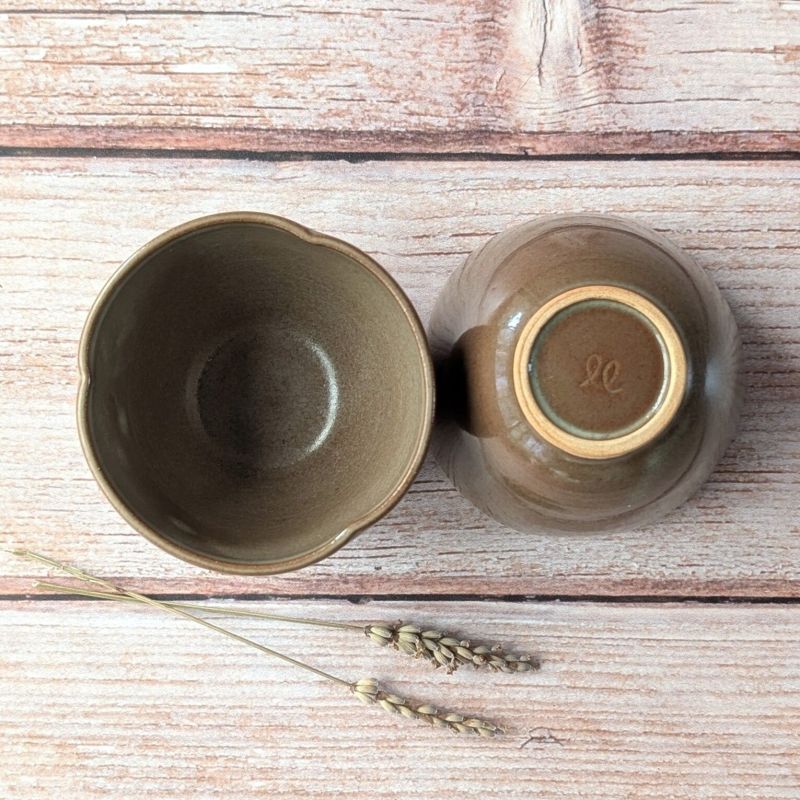 Tasse à expresso fleur - La ligne céramique Tasse à expresso fleur - La ligne céramique