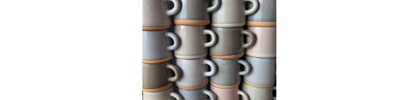 Tasses en céramique artisanales