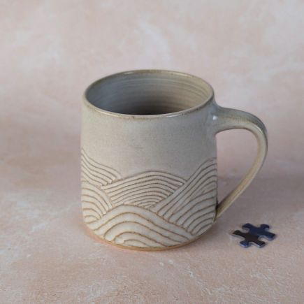 Mug montagne gravé
