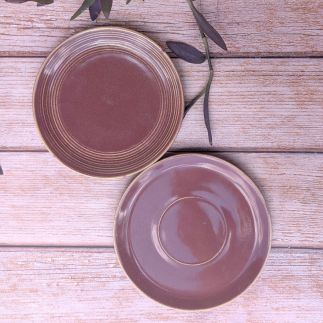 Assiette à dessert décorées